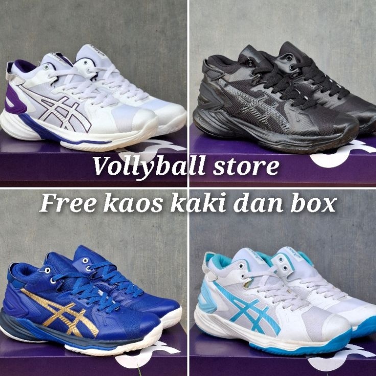 Pasti Sampai  Sepatu Voli Pria Wanita Sepatu Volly Gellbrush26 Sepatu Volli Ukuran 36 37 Sepatu Voli