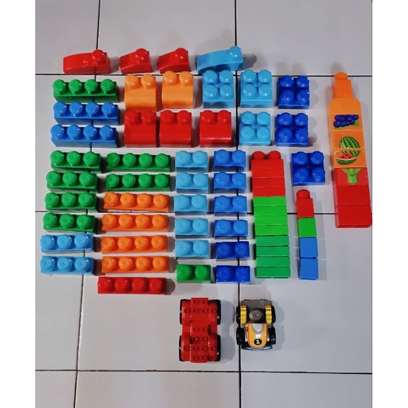 Megabloks 69pcs Original Mattel Fisherprice Preloved