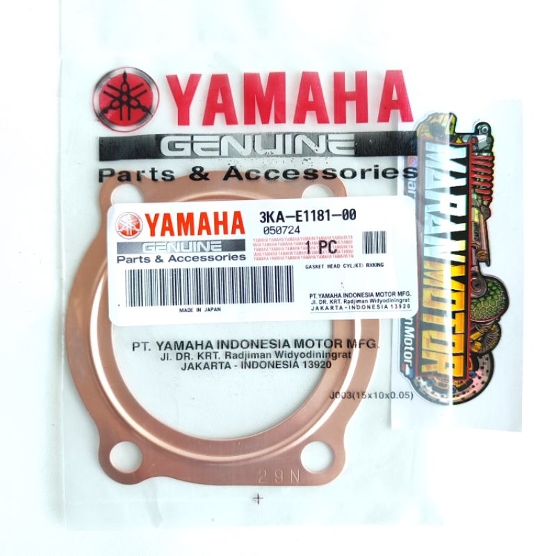 PAKING KOP HEAD RX KING ORIGINAL YAMAHA