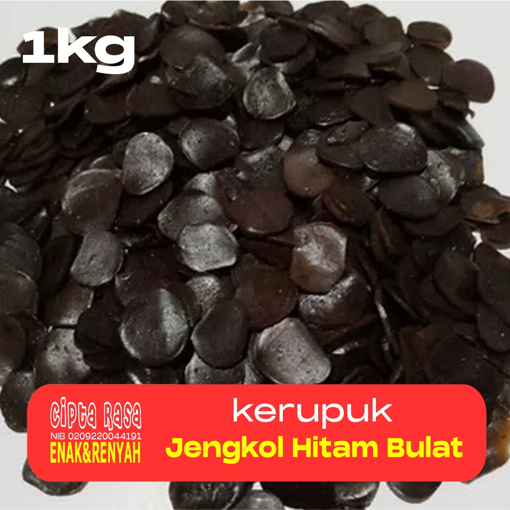 

KERUPUK JENGKOL HITAM KEMASAN 1 KG