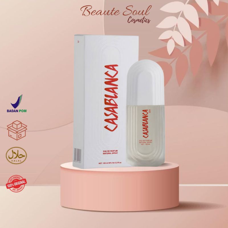 CASABLANCA Eau De Parfum Natural Spray ~Beaute Soul ~
