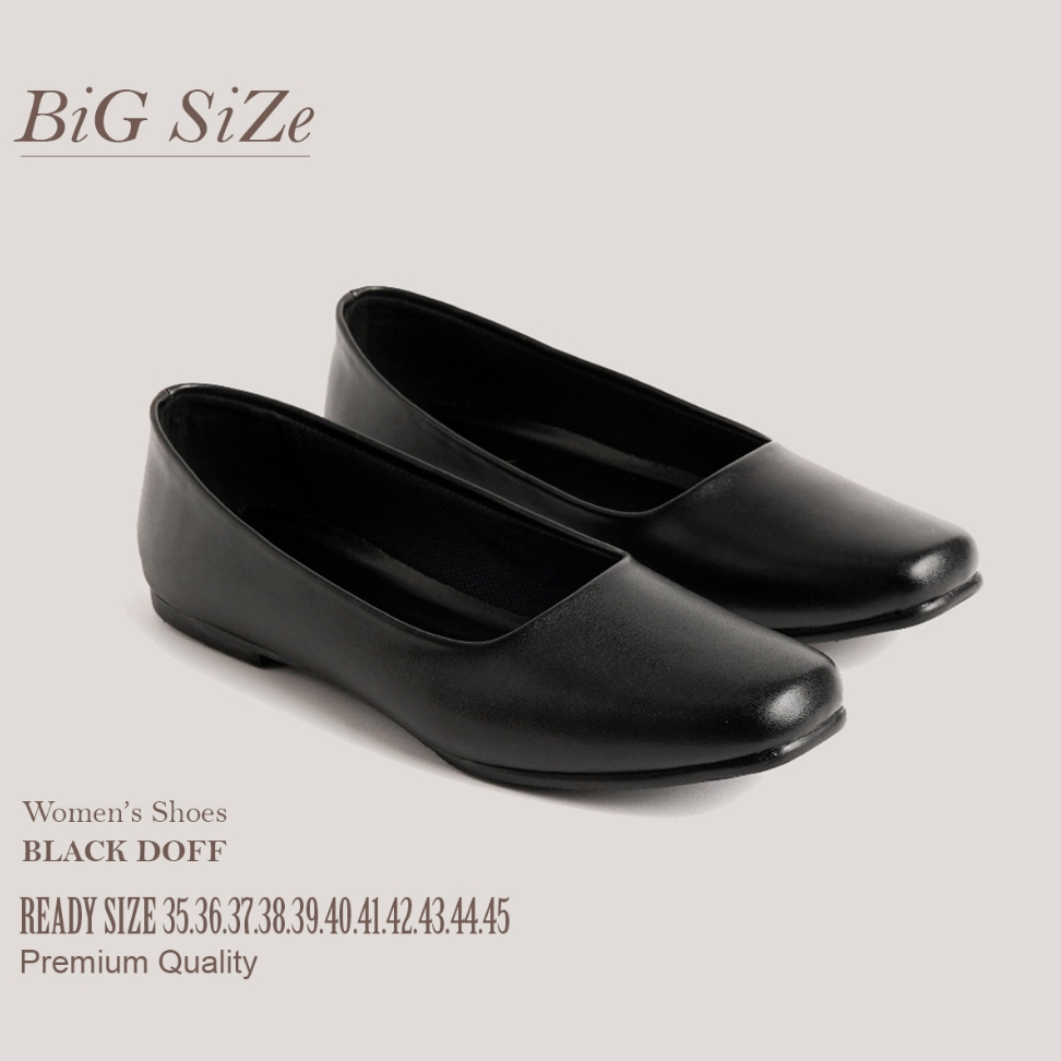 Sepatu Wanita Pantofel size 35-45  Sepatu Flat Premium jumbo besar big size Kerja Kantor Wanita