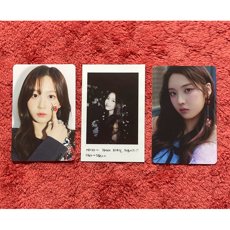 OFFICIAL PHOTOCARD PC HAEWON JIWOO NMIXX