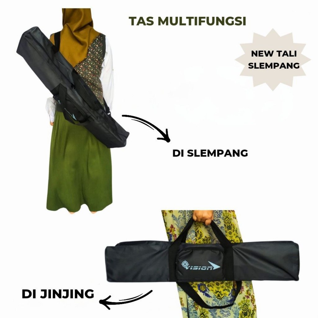 Tas Busur Recurve Tas Busur Standar Nasional Panahan / Tas Multifungsi Murah - Vision Archery