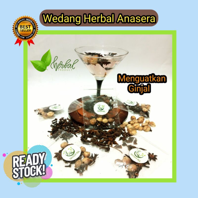 

Wedang Herbal Anasera pekak kapol cengkeh menguatkan ginjal