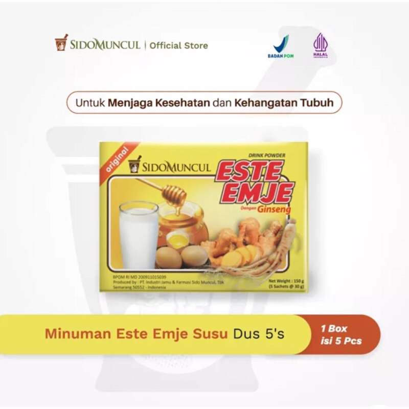 

Susu Jahe ESTE EMJE Isi 5