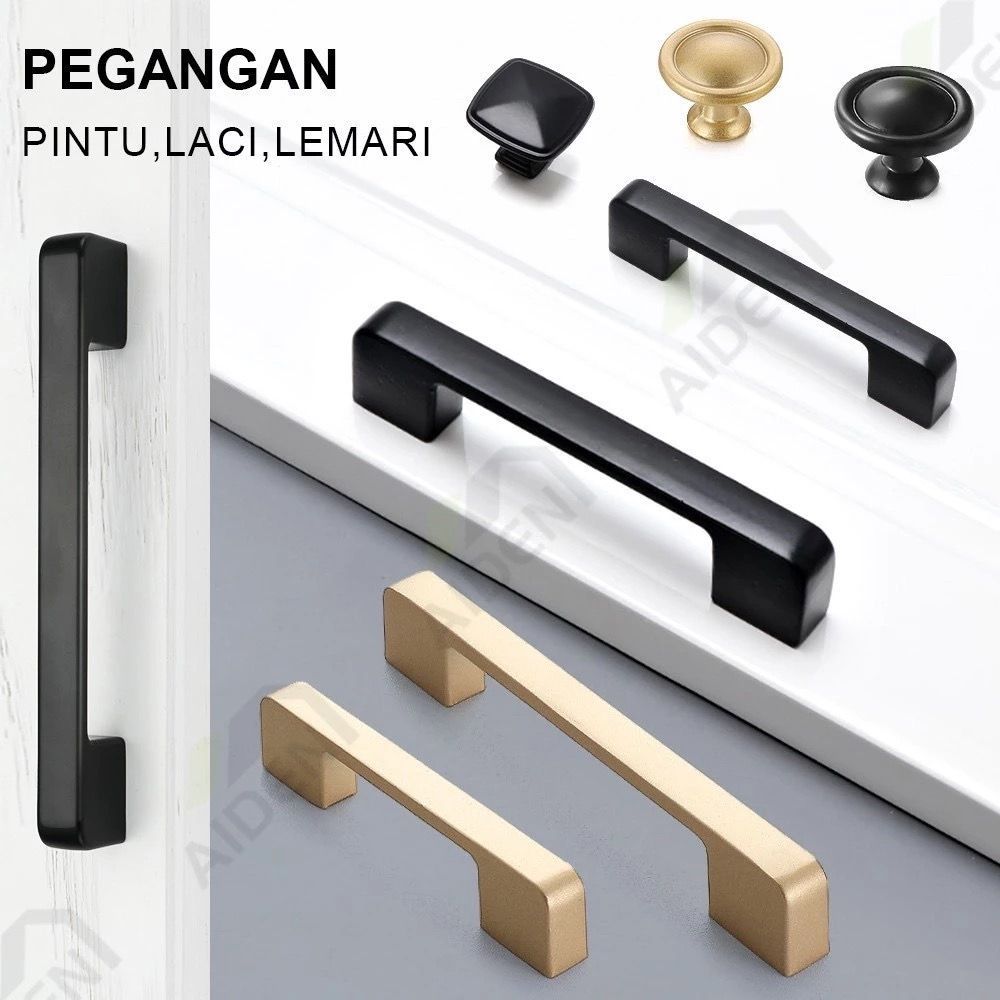 handle pintu Tarikan Laci Lemari Alumunium Gagang Lemari Pegangan Pintu Murah