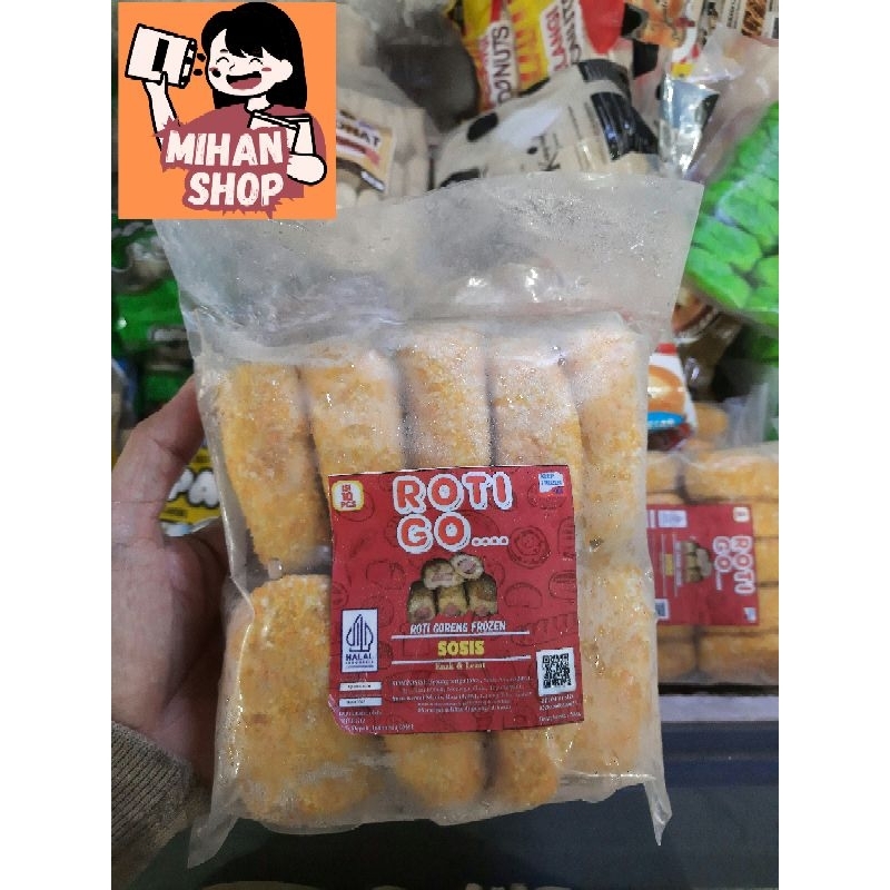 

ROTI GORENG (300GRAM) ISI 10PCS RASA SOSIS