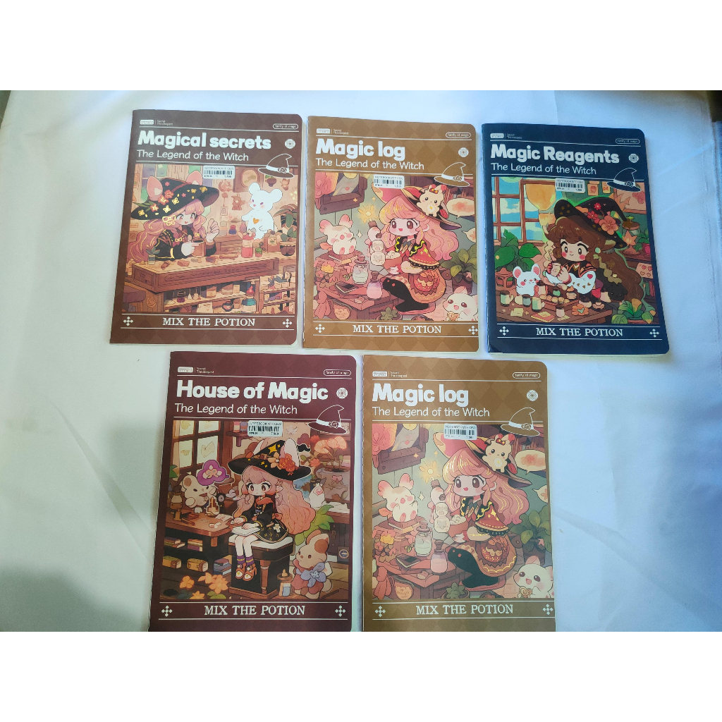 

Buku tulis besar jumbo cewek girl witch