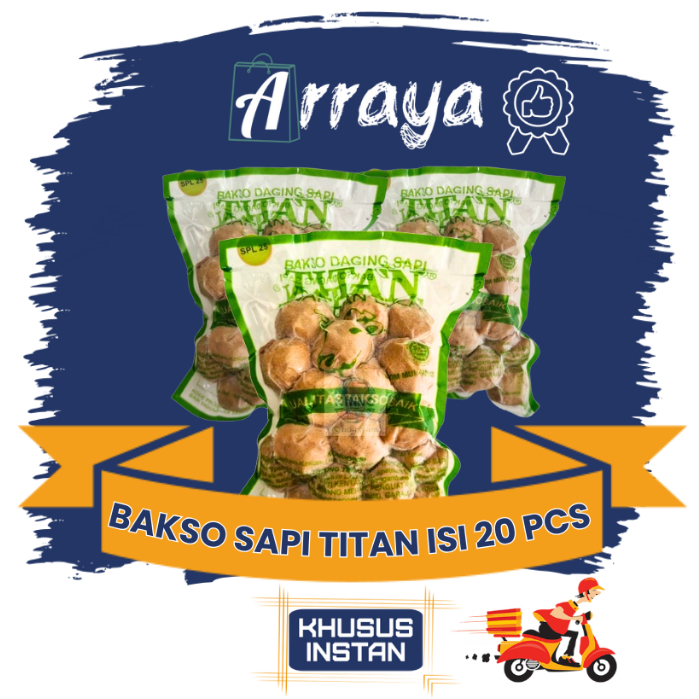 

BAKSO SAPI TITAN ISI 20 PCS