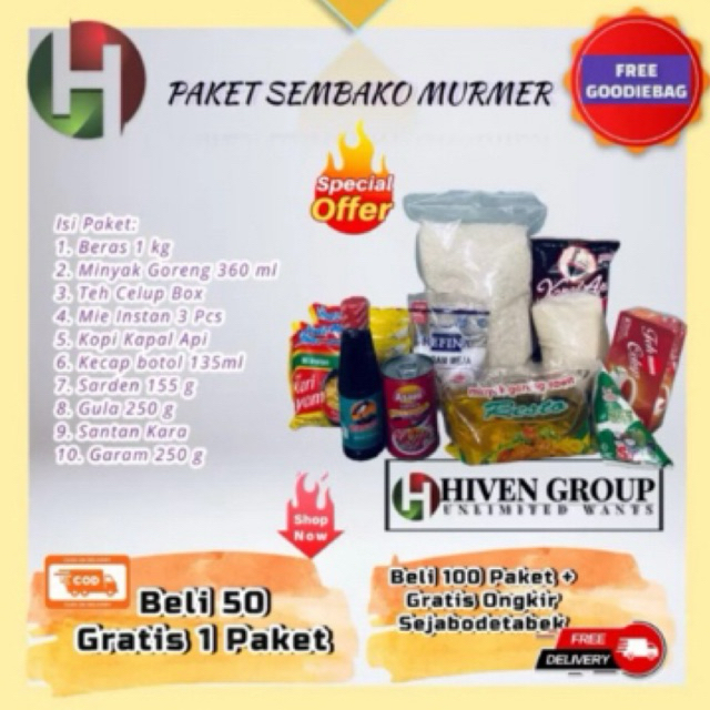 

PAKET SEMBAKO MURMER