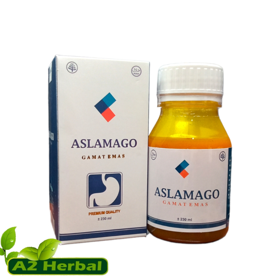Madu Aslamago Gamat Emas 230 Ml ORIGINAL | Aslamago Madu Lambung Original