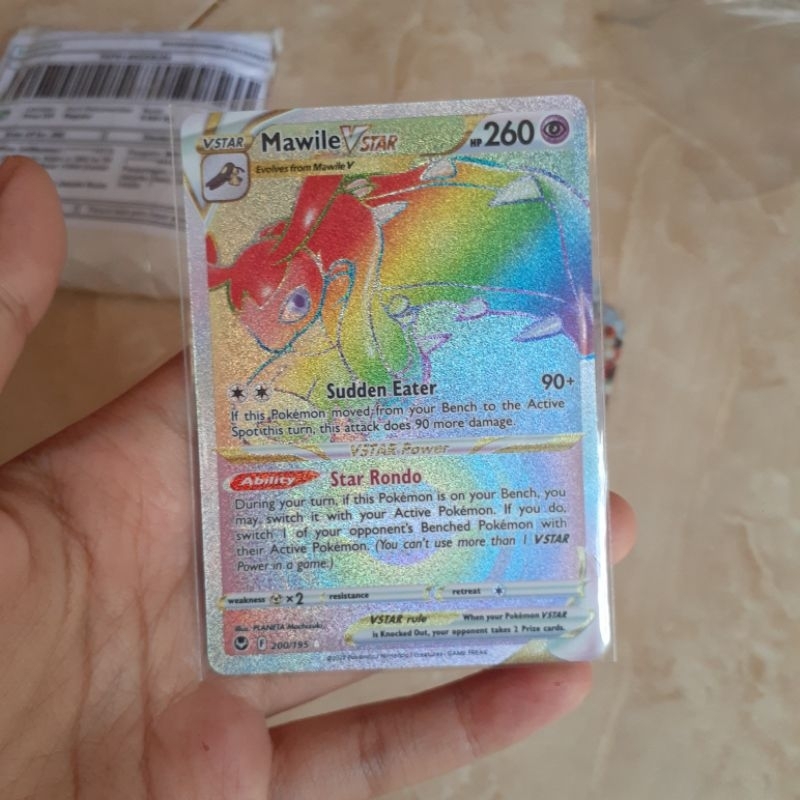 Mawile Vstar HR 200/195 English Pokemon TCG Trading Card Game Bahasa Inggris