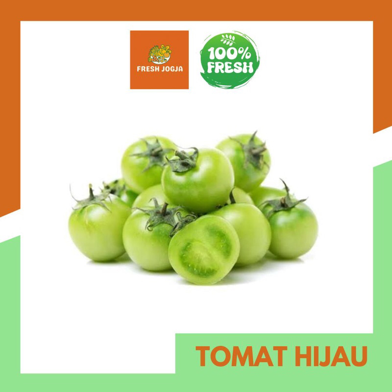 

Tomat Hijau Segar per 250gr | Fresh Jogja