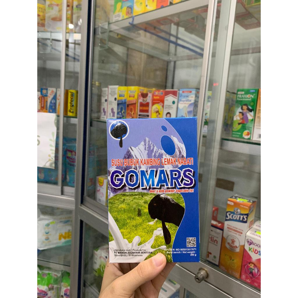 

Gomars Box isi 200gram Susu Kambing Bubuk | Go Mars Asli Original