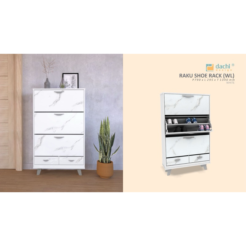 Rak Sepatu Estetik Dachi