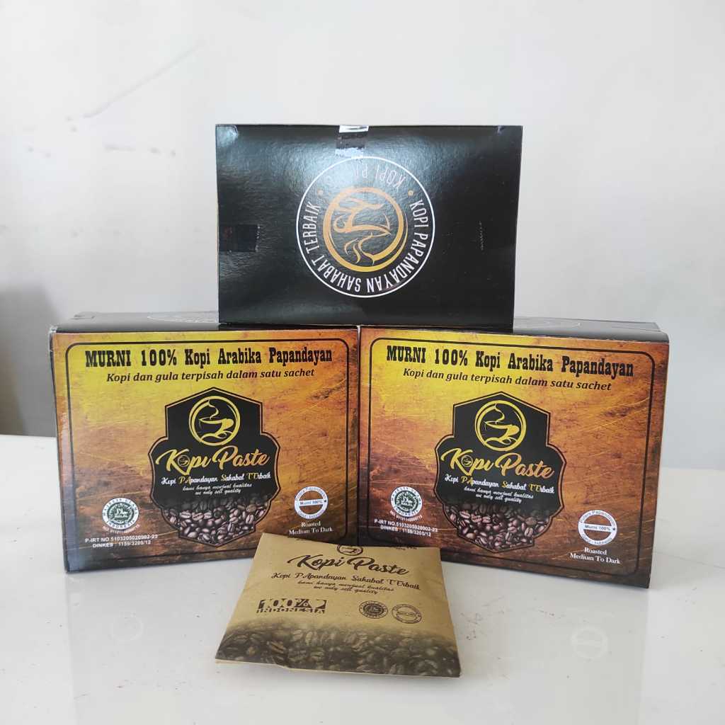 

Kopi Paste Special Mix Plus Gula Putih Terpisah Kemasan Box 280gram