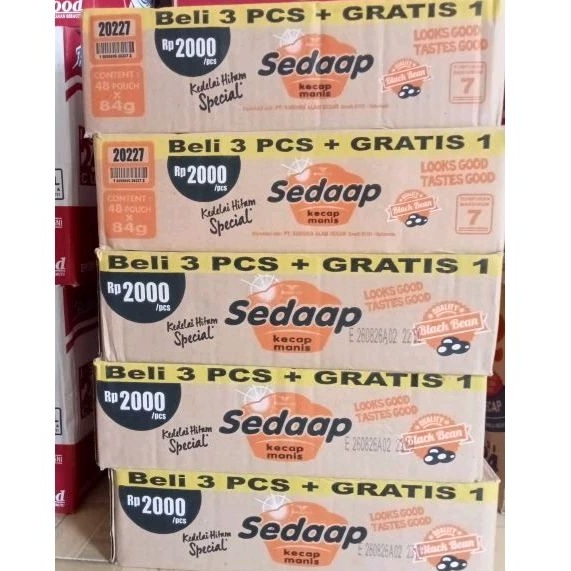 

(1 Dus) KECAP SEDAAP 2000 (84 g)