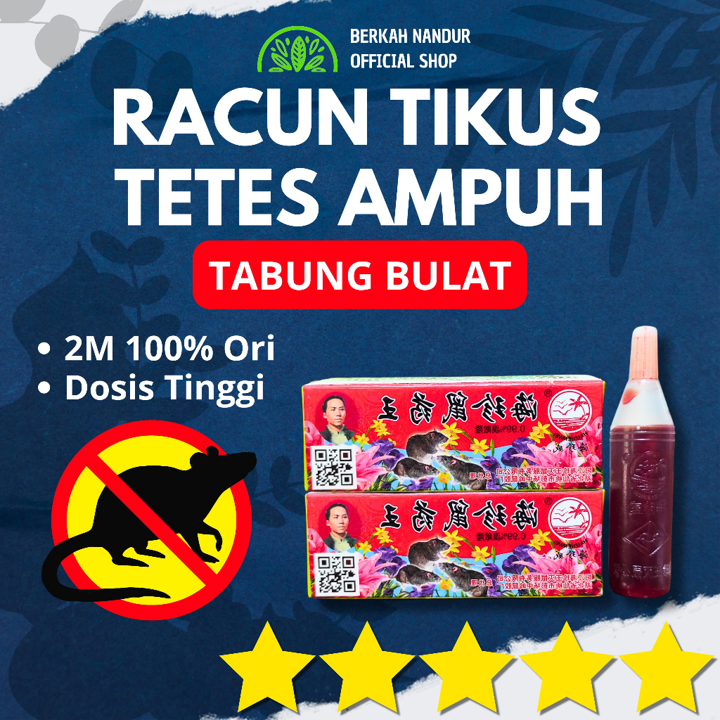 ORIGINAL Racun Tikus Tetes China Ampuh