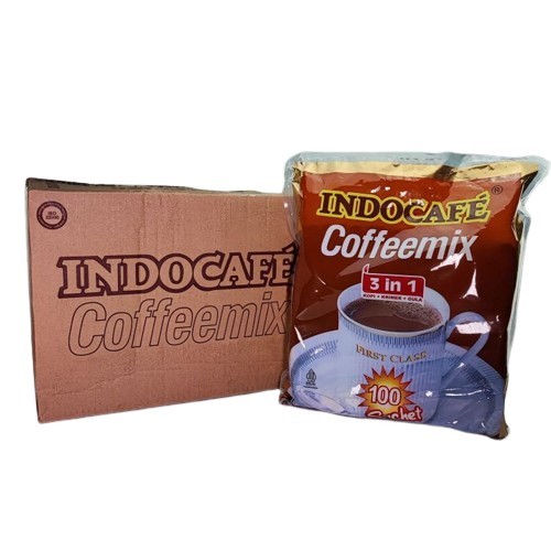 

Indocafe Coffeemix 3in1 Kopi Instan 1 Dus isi 50 Renceng @20gr