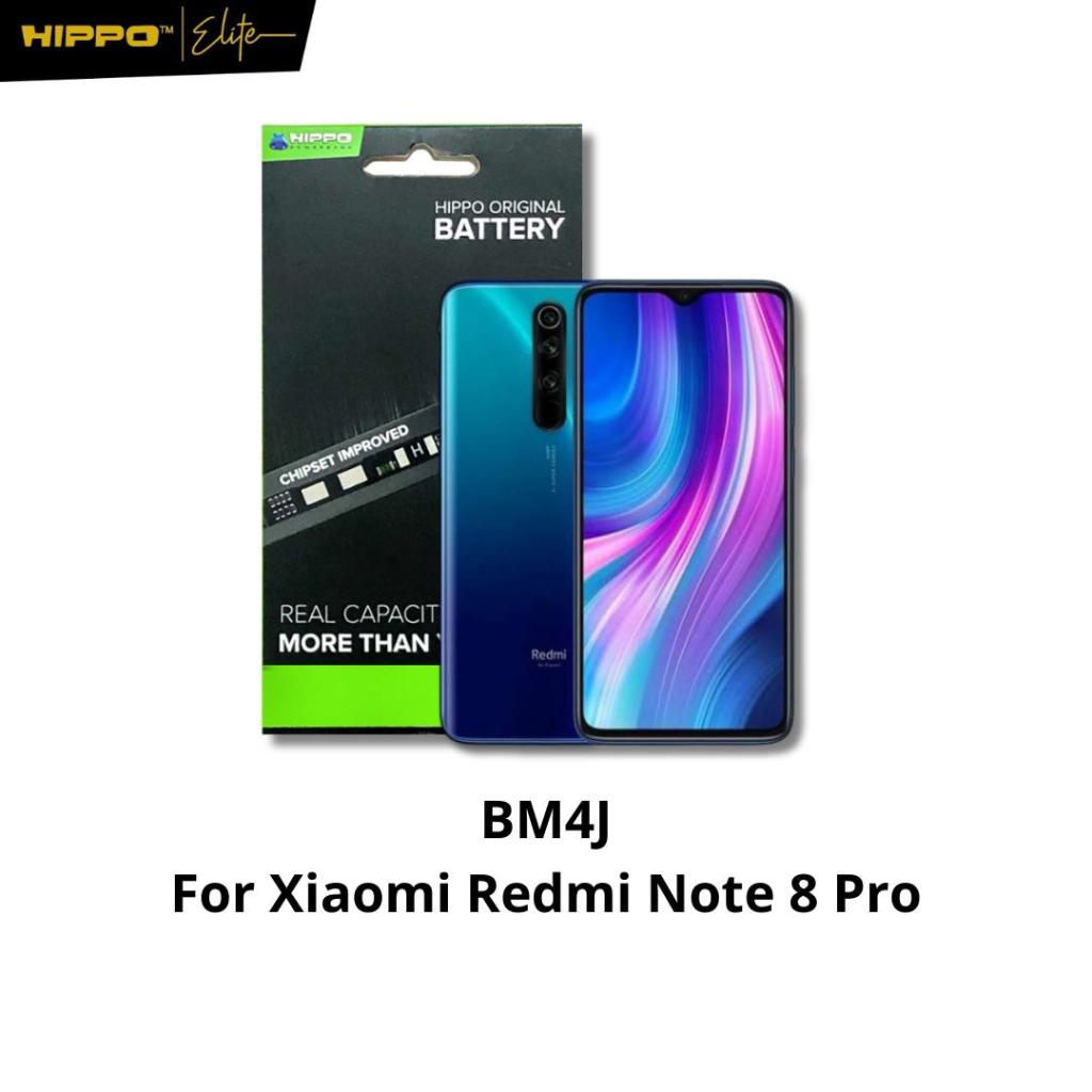 Hippo Baterai ORI 100% BM4J Xiaomi Redmi Note 8 Pro 4500 mAh Battery Batere Batre Batrai HP Garansi