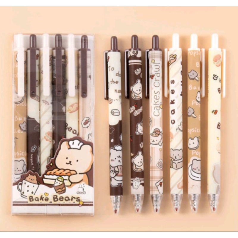 

(1 Pcs) Pulpen Gel Mekanik 0,5 mm / Ballpoint Mekanik FS / Pulpen Lucu / Pena Mekanik Karakter