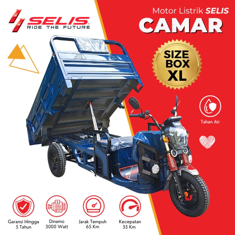 Selis - Motor Listrik Roda 3 Camar XL