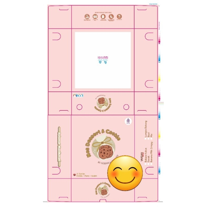 

DUS CUSTOM UKURAN 18X18X6,5 CM (MINIM ORDER 1.000 PCS)
