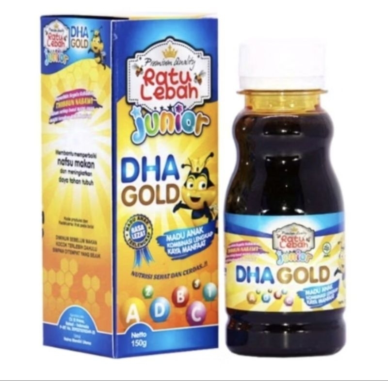 

Madu Anak Ratu Lebah Junior DHA Gold Plus Omega 3 DHA Gold Ratu Lebah