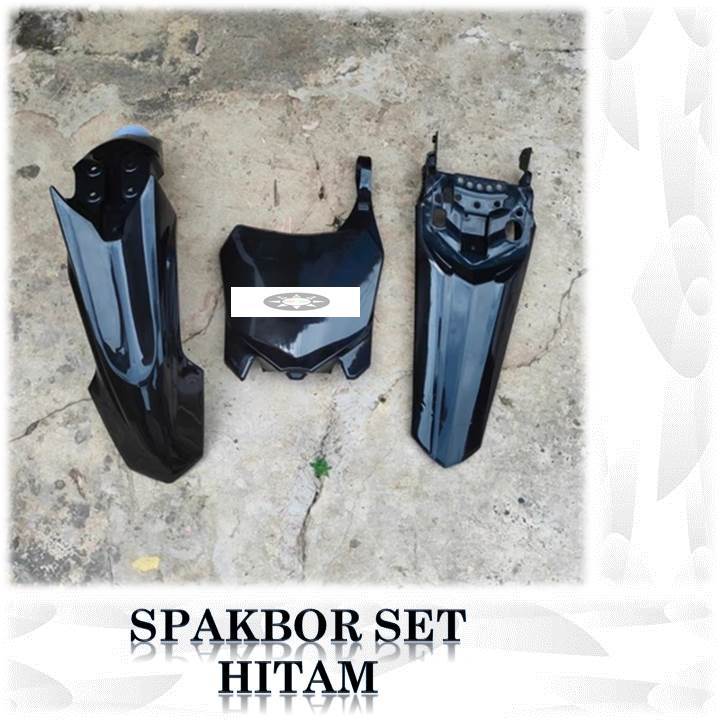 Spakbor depan crf 150l dan papan nomor crf150 l spakbor belakang crf150l