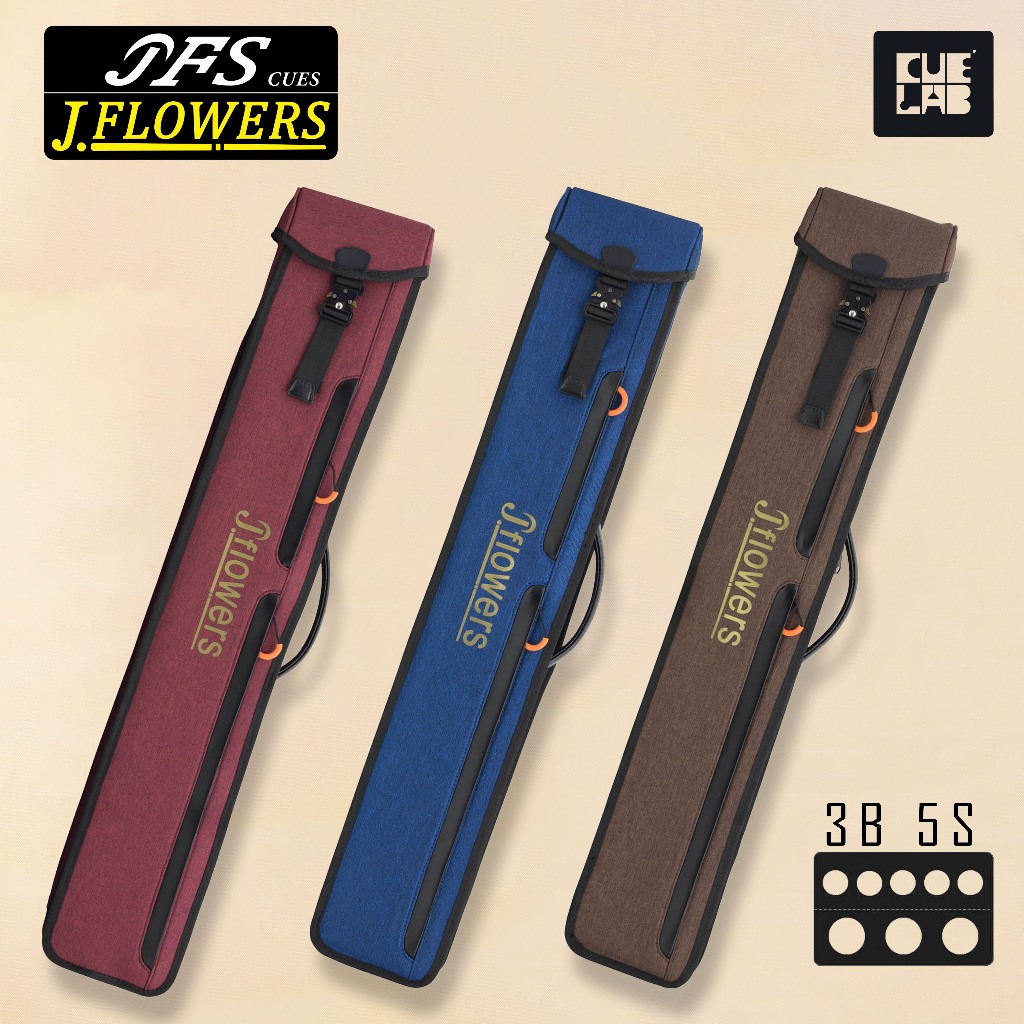 RB Jflowers soft case Billiard Cue Case