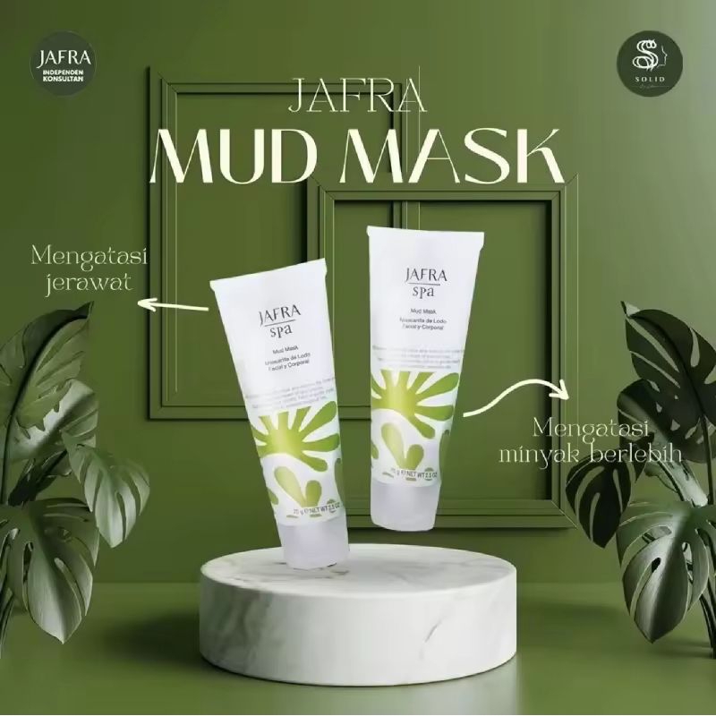 Jafra Mud Mask Masker Lumpur Spa Jafra Glowing Masker