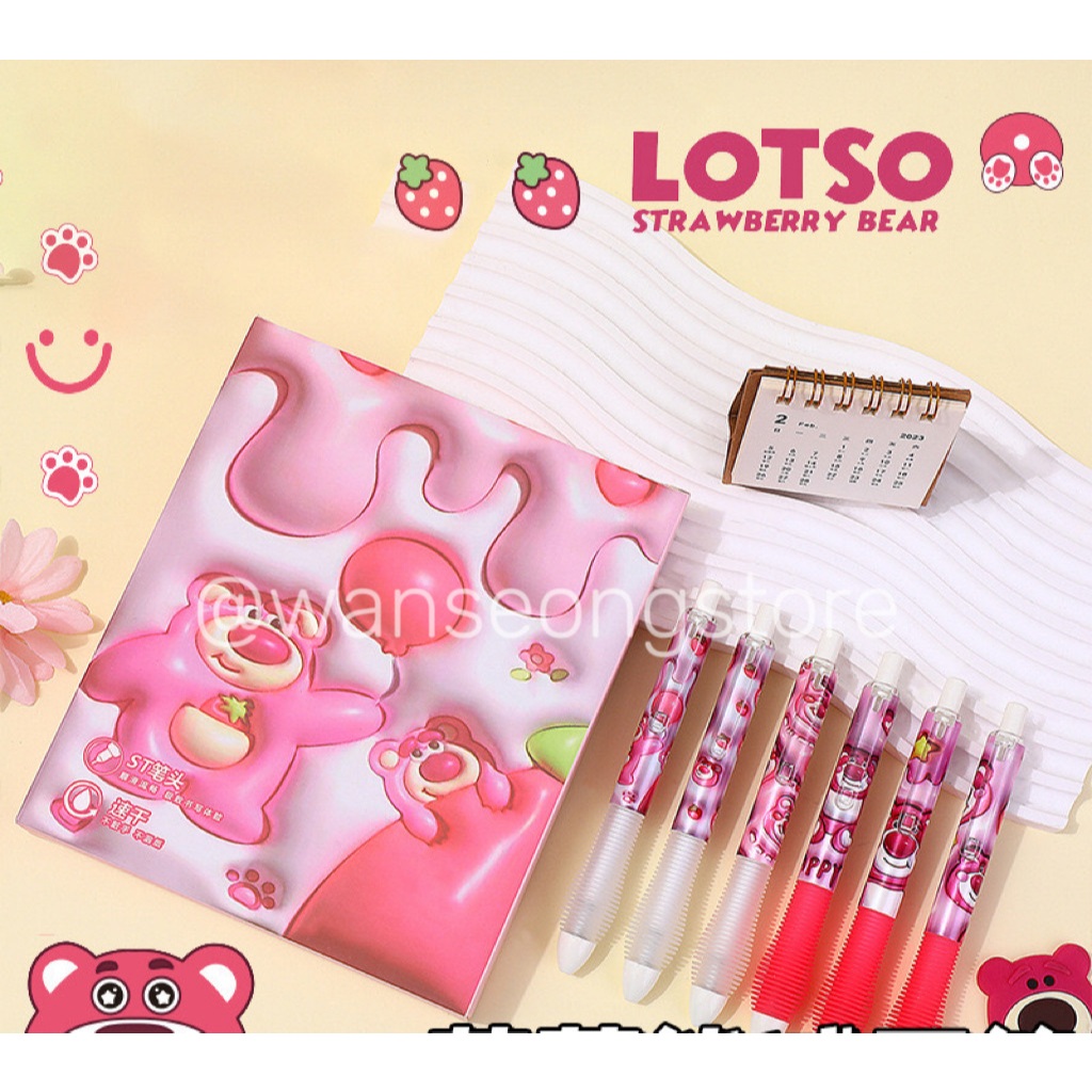 

PULPEN GEL ISI 6 0.5mm LOTSO Edition/Pulpen lucu/Pulpen anak-anak
