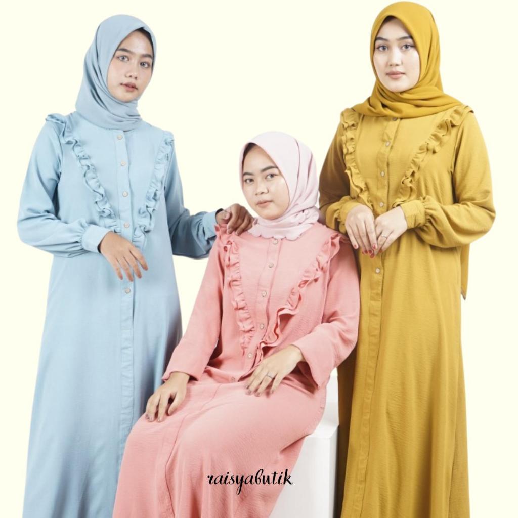 Gamis wanita terbaru / gamis muslim / baju gamis wanita muslim / dress muslim wanita / busana muslim