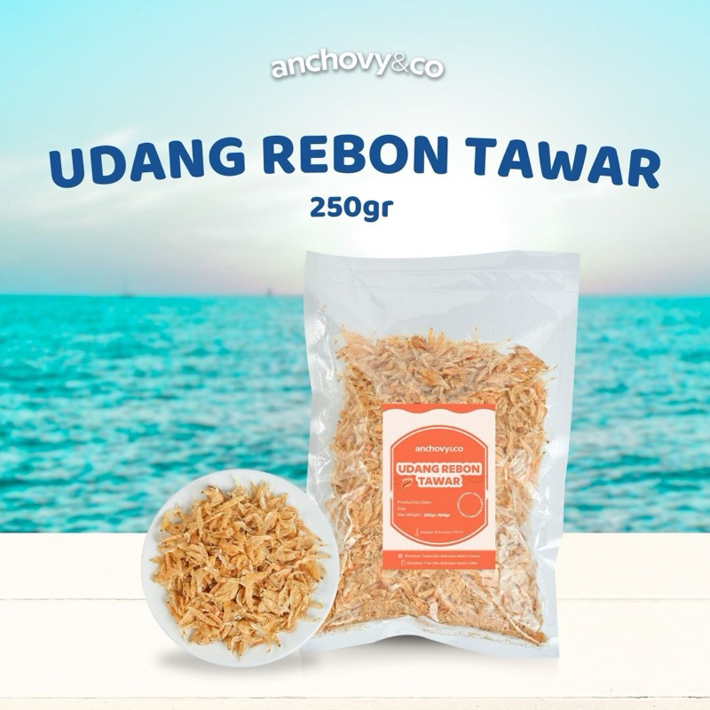 

Udang Rebon Tawar Premium 250gr | Anchovyandco
