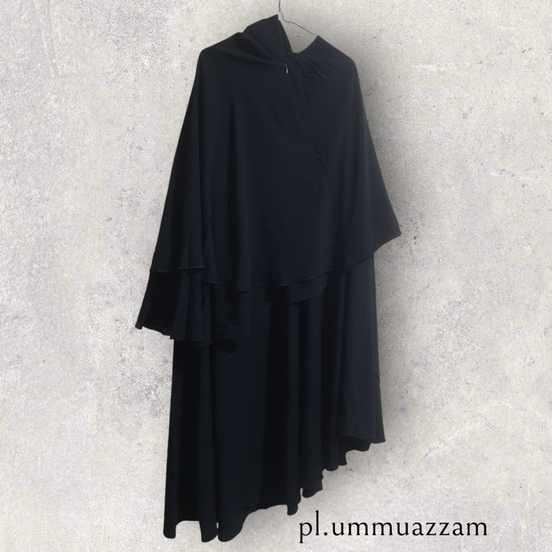preloved khimar safar pesanan ummu abdillah