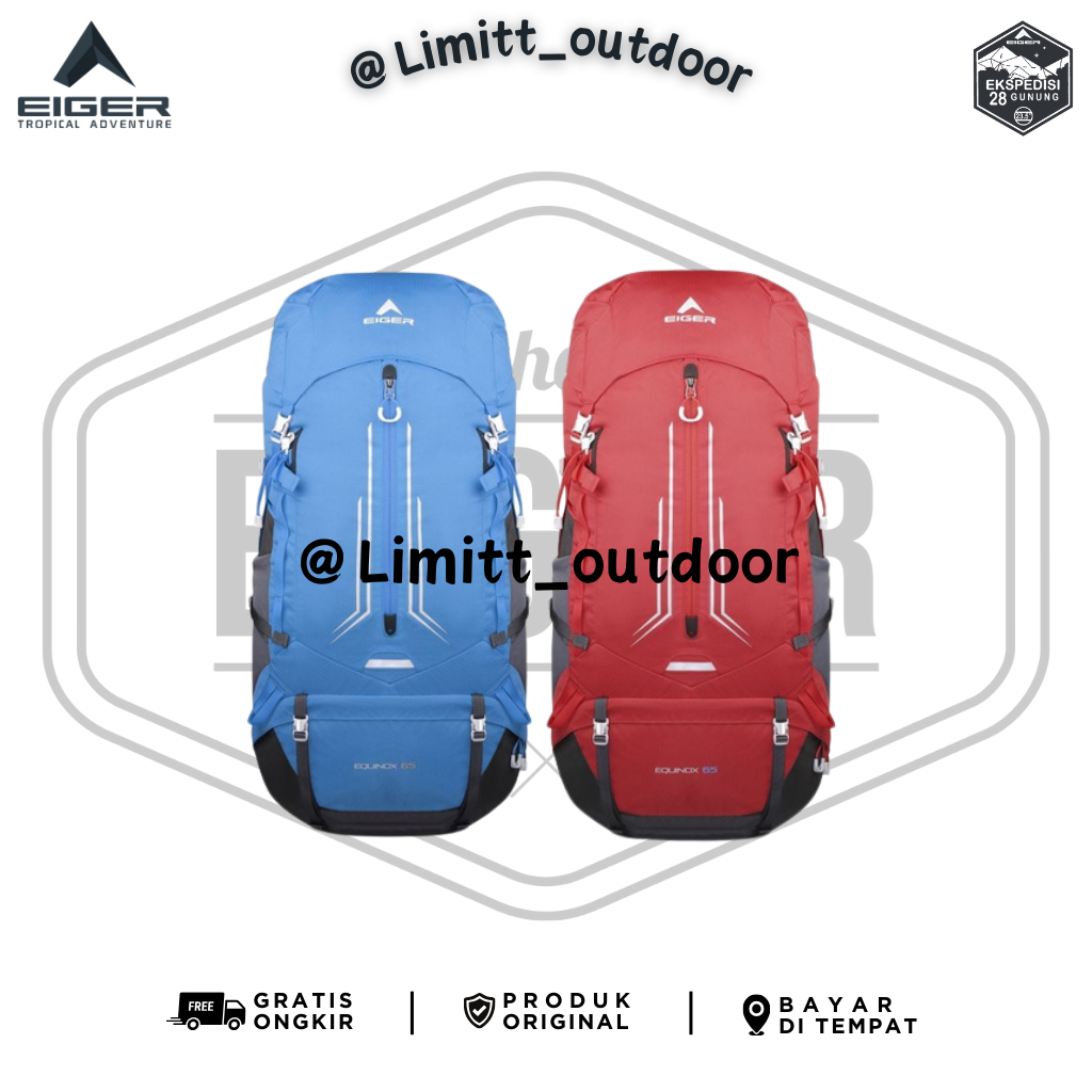 TAS GUNUNG CARRIER EQUINOX 65L ORIGINAL