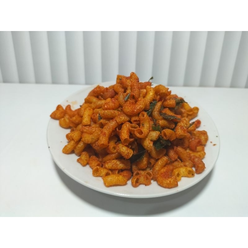

MAKRONI RENYAH PEDAS DAUN JERUK 500GR