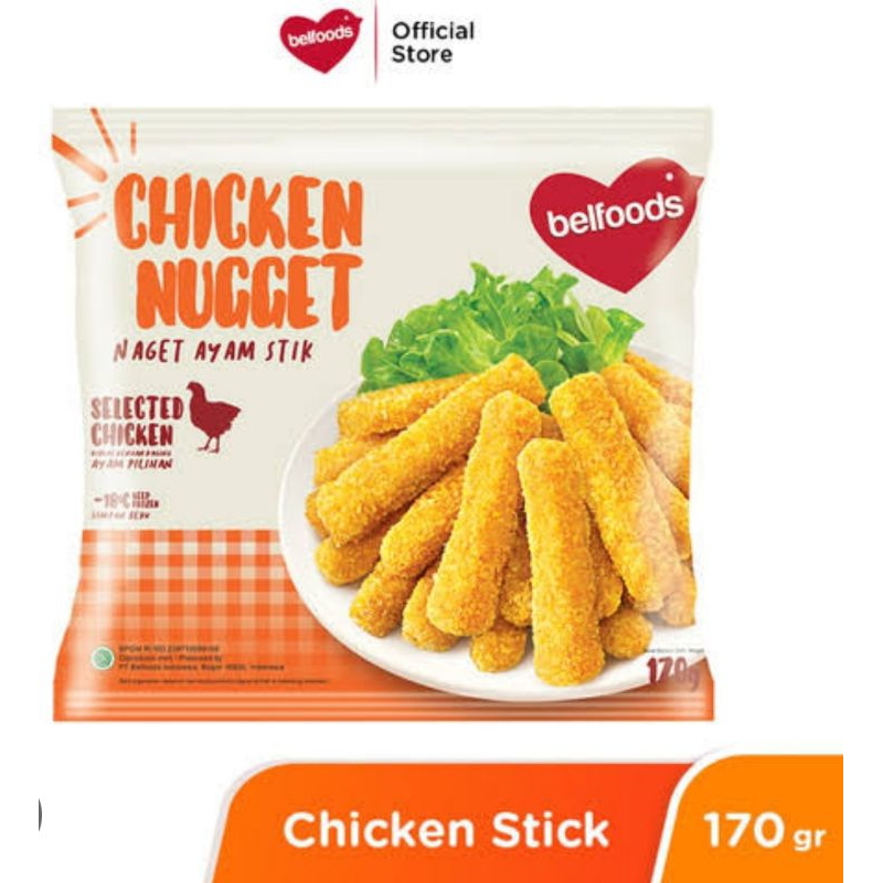

Belfood Nugget Stick Stik 170 gr