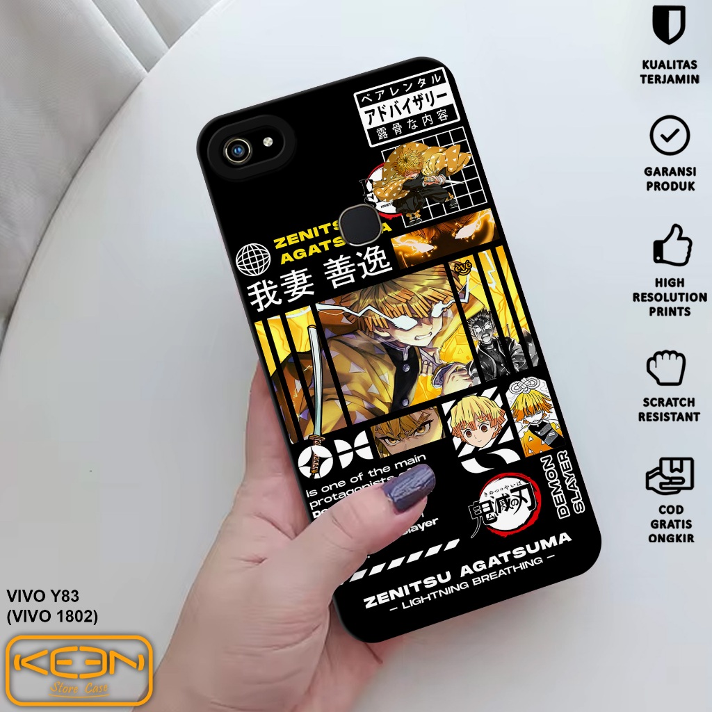 Case Hp Vivo Y83 - Casing Hp Vivo Y83 Motif Kimetsu - Case Procamera - Softcase Hp Vivo Y83 - Siliko