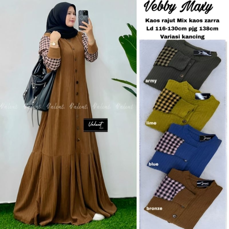 VEBBY MAXY DRESS BY VALENT SOLO