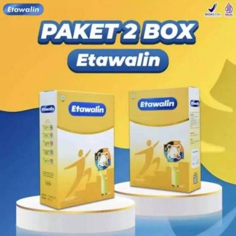 

PAKET 2 BOX SUSU ETAWALIN - Paket Sembuh Susu Sendi Atasi Radang Sendi Nyeri Tulang Cegah Osteoporosis Osteoartritis Pengeroposan Tulang Susu Kambing Etawa Kesehatan Susu Bubuk Murni Original Ettawa 100% Ori Susu Asam Urat Etawalin Platinum