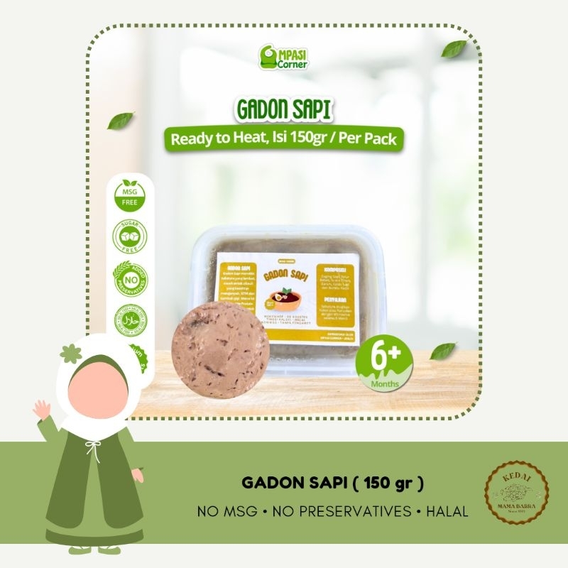 

Gadon Sapi by Mpasi Corner | BB Booster Mpasi | Catering Mpasi Frozen | Lauk Mpasi Homemade Tanpa Pengawet | Bekal Sekolah Anak