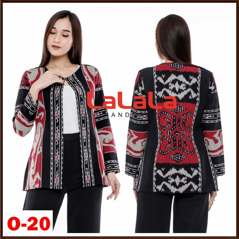 Outer Baju tenun Atasan Etnik motif toraja papua lombok jepara bali dayak kalimantan sumatera