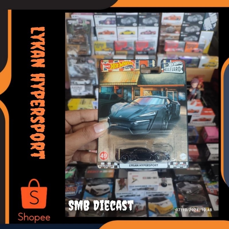 HOT WHEELS LYKAN HYPERSPORT BOULEVARD (PREMIUM)