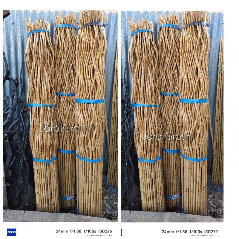 BAMBU ULIR KOKOH // STIK BAMBU TEBAL, KUAT, TAHAN PATAH // HIASAN BUNGA SUDUT BAMBU ULIR