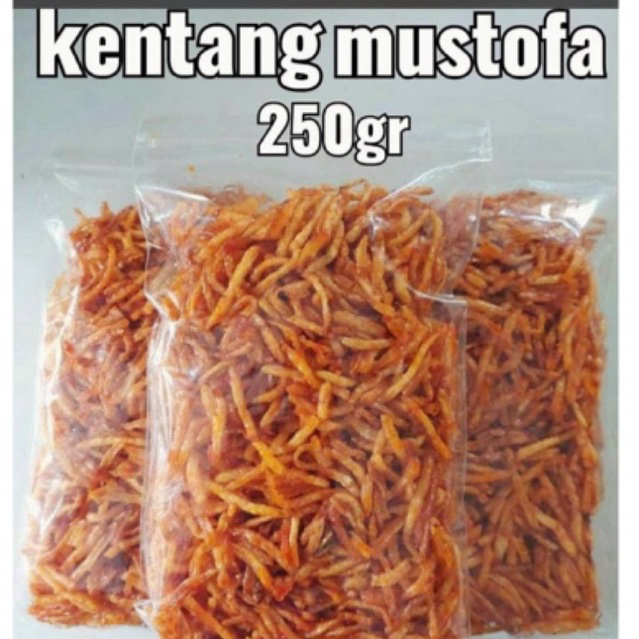 

Kentang Mustofa pouch 250gr ready to eat homemade