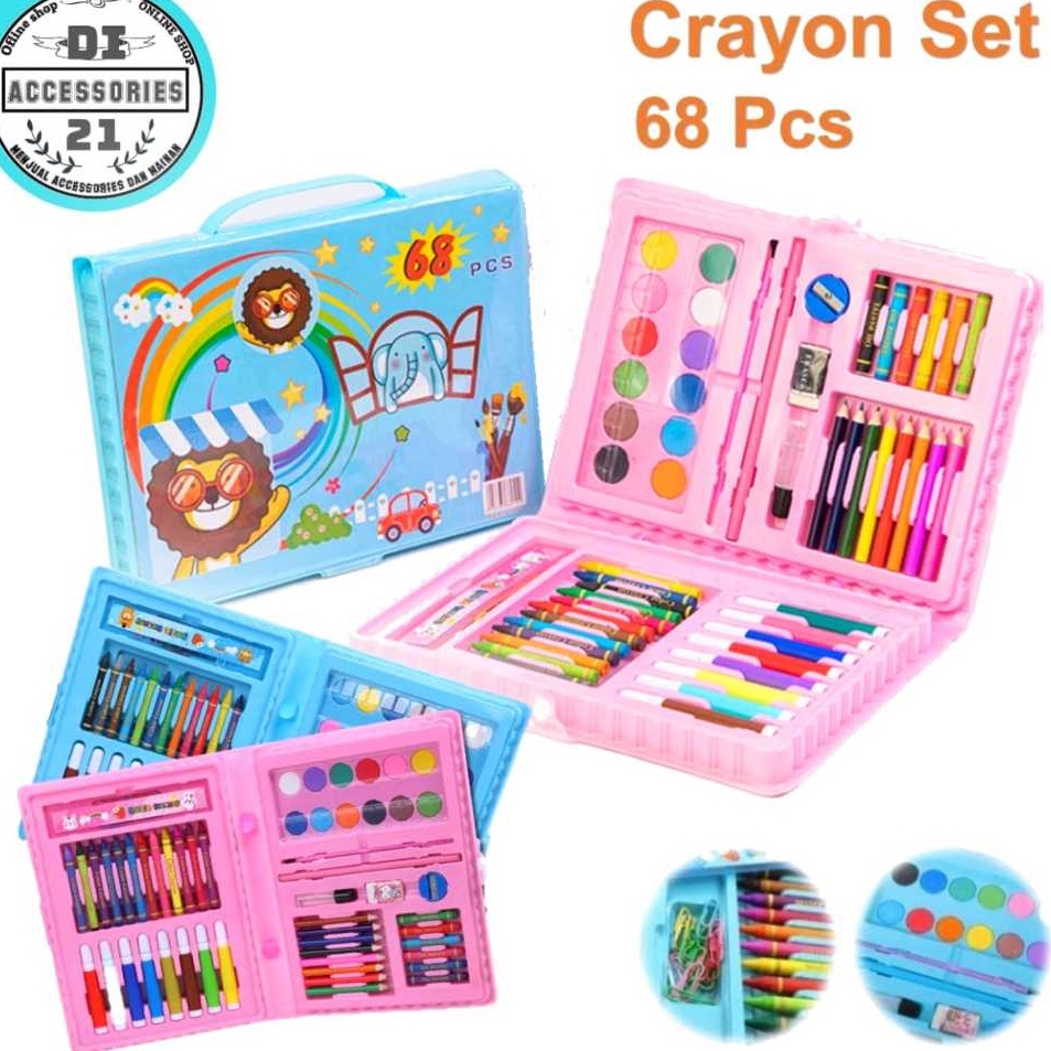 

Produk Baru CRAYON SET 68PC PENSIL GAMBAR ANAK ISI 68PCS PENSIL WARNA ANAK