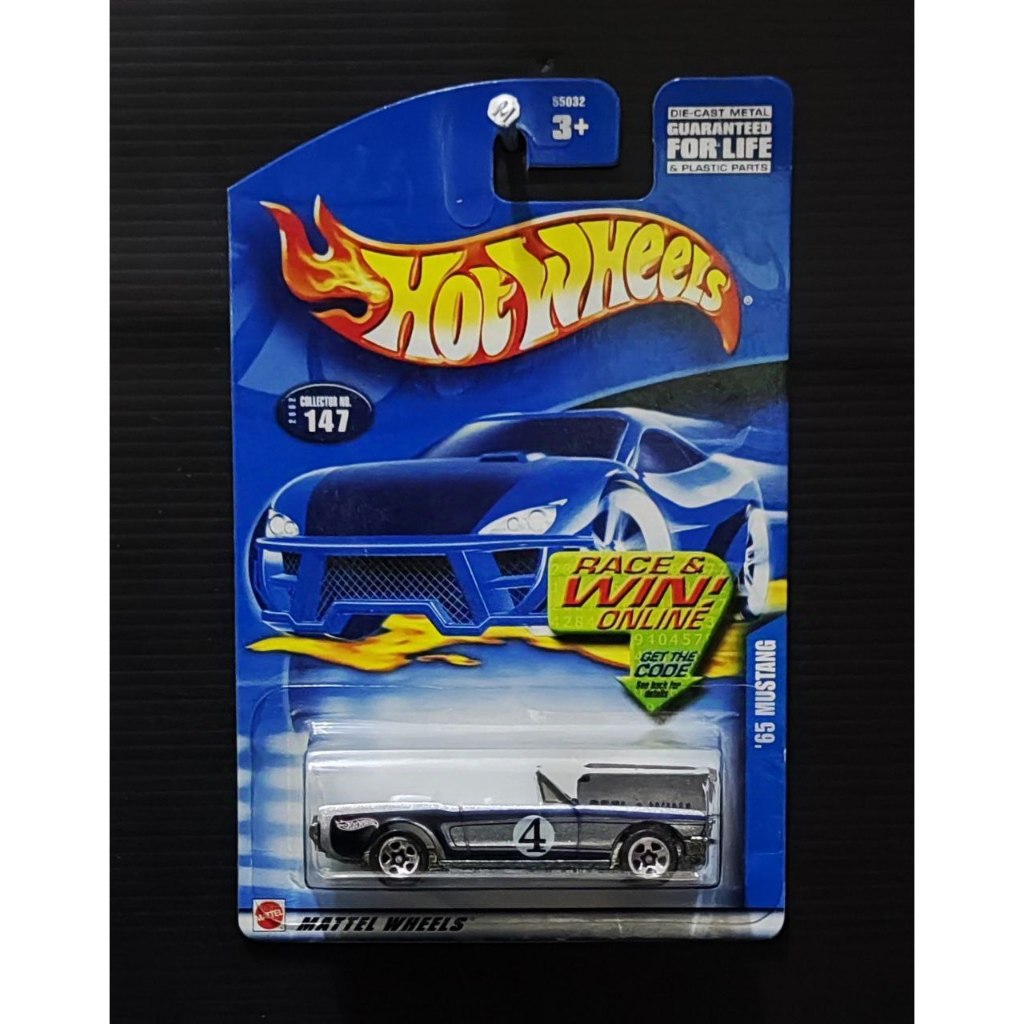 Hot Wheels 65 Mustang Open Hood