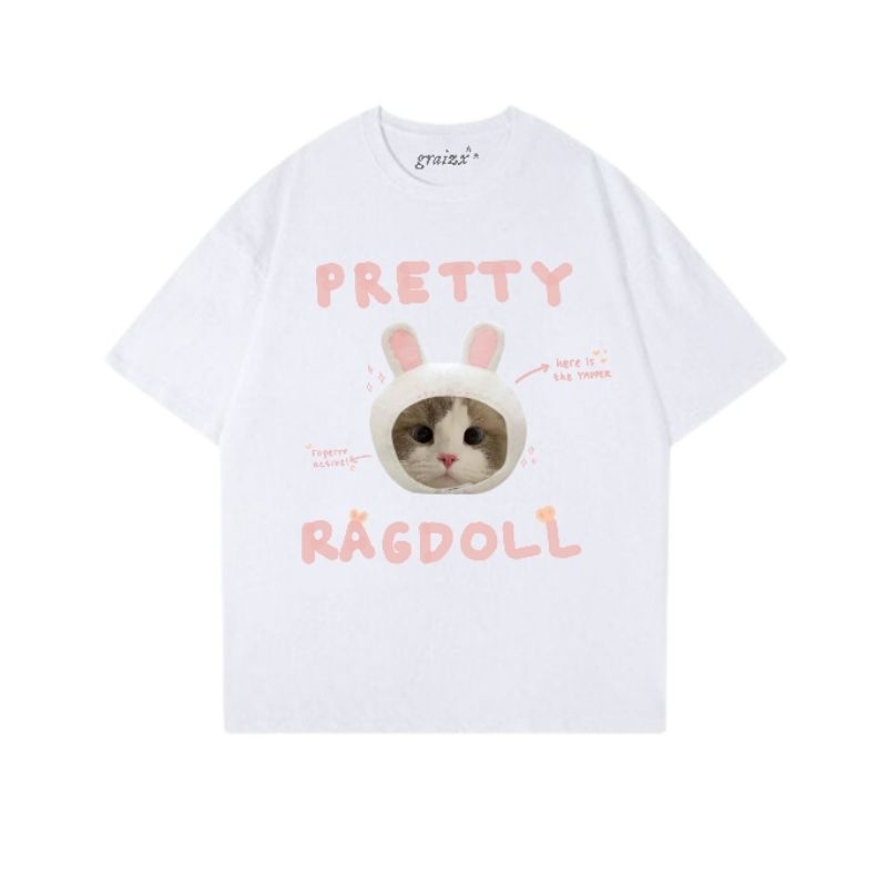 PRETTY RAGDOLL SPECIAL TEE | CAT SERIES by graizx